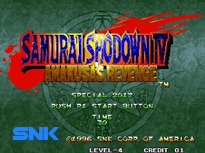 Samurai Shodown IV - Amakusa's Revenge / Samurai Spirits - Amakusa Kourin (NGM-222)(NGH-222)