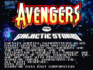 Avengers In Galactic Storm (US)