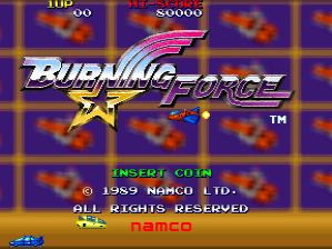 Burning Force (Japan, new version (Rev C))