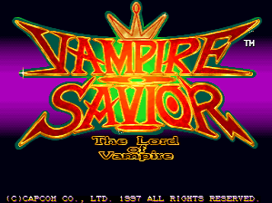 Vampire Savior - the lord of vampire (970519 Euro)