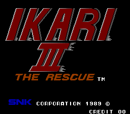 Ikari III - The Rescue (8-Way Joystick)