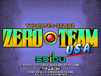 Zero Team USA (set 1, US, Fabtek license)