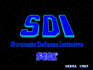 SDI - Strategic Defense Initiative (Japan, newer, System 16A, FD1089B 317-0027)