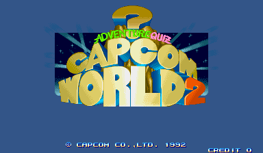 Adventure Quiz Capcom World 2 (920611 Japan)