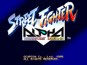 Street Fighter Alpha - warriors' dreams (950727 Euro)