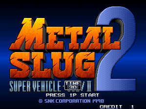 Metal Slug 2 - Super Vehicle-001/II (NGM-2410) (NGH-2410)