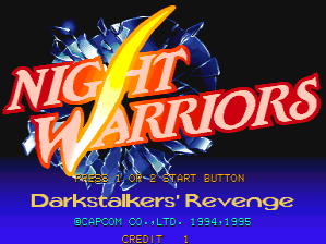 Night Warriors - darkstalkers' revenge (950316 Euro)