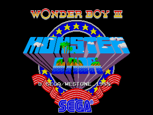 Wonder Boy III - Monster Lair (set 6, World, System 16B, 8751 317-0098)