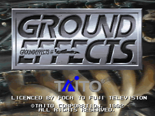 Ground Effects / Super Ground Effects (Japan)