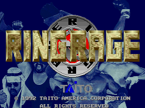 Ring Rage (Ver 2.3O 1992/08/09)