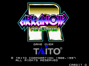 Arkanoid Returns (Ver 2.02O 1997/02/10)