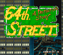 64th. Street - A Detective Story (World)