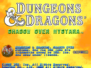 Dungeons & Dragons - shadow over mystara (960619 Euro)