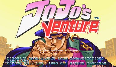 JoJo's Venture / JoJo no Kimyou na Bouken (Euro 990128)