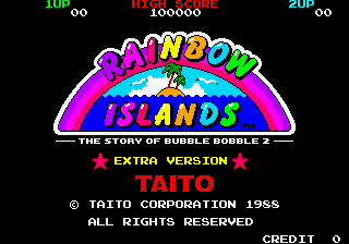 Rainbow Islands (new version)