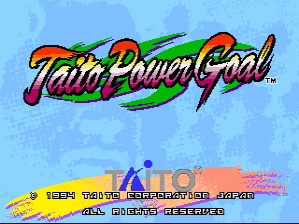 Taito Power Goal (Ver 2.5O 1994/11/03)