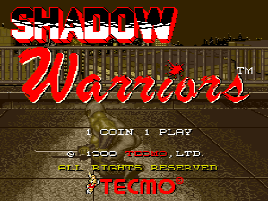 Shadow Warriors (World, set 1)