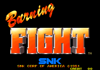 Burning Fight (NGM-018)(NGH-018)