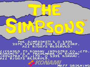 The Simpsons (4 Players World, set 1)