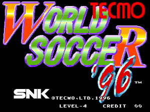 Tecmo World Soccer '96