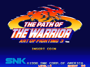 Art of Fighting 3: The Path of the Warrior