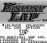 Fastest Lap (USA)