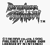 Battle Arena Toshinden (Europe) (SGB Enhanced)