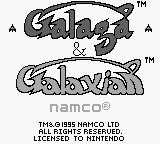 Arcade Classic No. 3 - Galaga & Galaxian (USA) (SGB Enhanced)