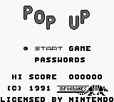 Pop Up (Europe)