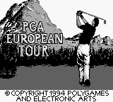 PGA European Tour (USA, Europe) (SGB Enhanced)