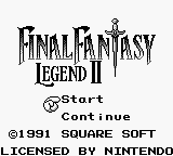 Final Fantasy Legend II (World) (Collection of SaGa)