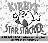 Kirby's Star Stacker (USA, Europe) (SGB Enhanced)