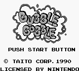 Bubble Bobble (USA, Europe)