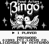 Panel Action Bingo (USA)