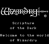 Wizardry Gaiden III - Yami no Seiten (Japan)