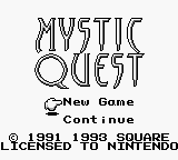 Mystic Quest (World) (De) (Collection of Mana)