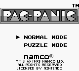 Pac-Panic (Japan) (SGB Enhanced)