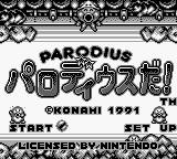 Parodius Da! (Japan)