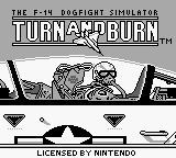 Turn and Burn - The F-14 Dogfight Simulator (USA)