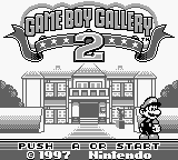 Game Boy Gallery 2 (Japan) (SGB Enhanced)