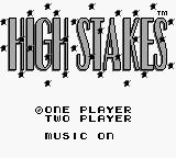 High Stakes Gambling (USA)