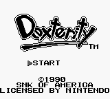 Dexterity (USA, Europe)