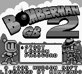 Bomberman GB 2 (Japan) (SGB Enhanced)