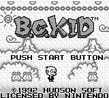 B.C. Kid (Europe)