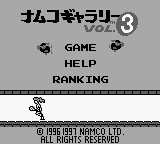 Namco Gallery Vol.3 (Japan) (SGB Enhanced)