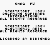 Shaq Fu (USA) (SGB Enhanced)