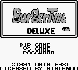 BurgerTime Deluxe (World)