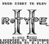 R-Type II (USA) (Proto)