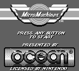 Micro Machines (USA, Europe)