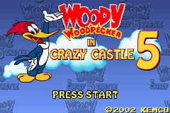 Woody Woodpecker in Crazy Castle 5 (Europe)